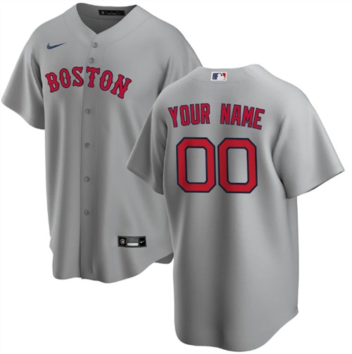 Men's Boston Red Sox Customized Stitched MLB Jersey